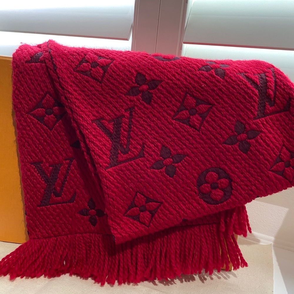 Louis Vuitton ECH Logomania Ruby Red
